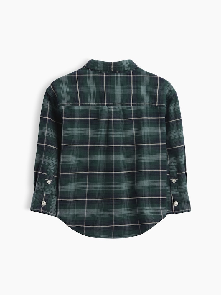 Gap Green Baby and Toddler Print Oxford Big Shirt (6mths-5yrs) - Image 3 of 3 Gap Green Baby and Toddler Print Oxford Big Shirt (6mths-5yrs) - Image 3 of 3