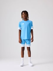 Svetlo modra - Adidas Športne hlače Squadra 25 - Slika 4 iz 8