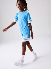 Svetlo modra - Adidas Športne hlače Squadra 25 - Slika 6 iz 8