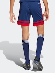 Azul marino/rojo - Pantalones cortos Squadra 25 de adidas - Imagen 2 de 6