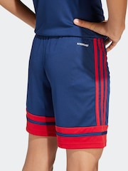 Azul marino/rojo - Pantalones cortos Squadra 25 de adidas - Imagen 5 de 6