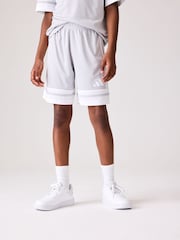 Blanco grisáceo - Pantalones cortos Squadra 25 de adidas - Imagen 1 de 5