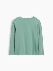 Gap Green Skater Dog Graphic Long Sleeve T-Shirt (6mths-5yrs) - Image 2 of 3