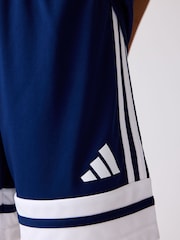Azul oscuro - Pantalones cortos Squadra 25 de adidas - Imagen 4 de 5