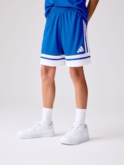 Azul - Pantalones cortos Squadra 25 de adidas - Imagen 1 de 3