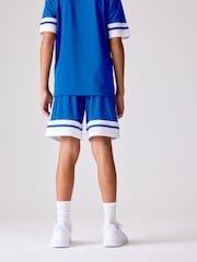 Azul - Pantalones cortos Squadra 25 de adidas - Imagen 2 de 3