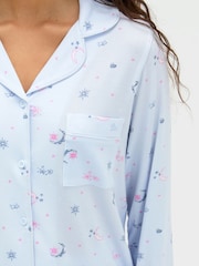 Boux Avenue Blue Moon & Stars Short Pyjamas Set - Image 5 of 7
