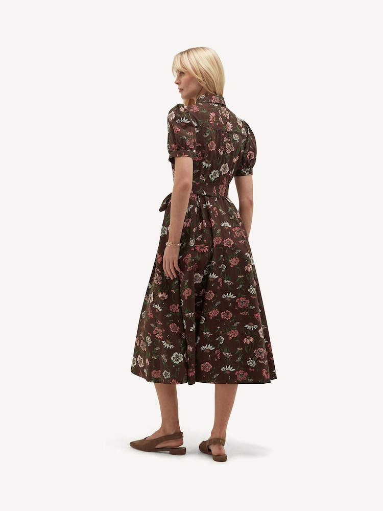 Hobbs Brown Hester Dress - Image 2 of 5 Hobbs Brown Hester Dress - Image 2 of 5