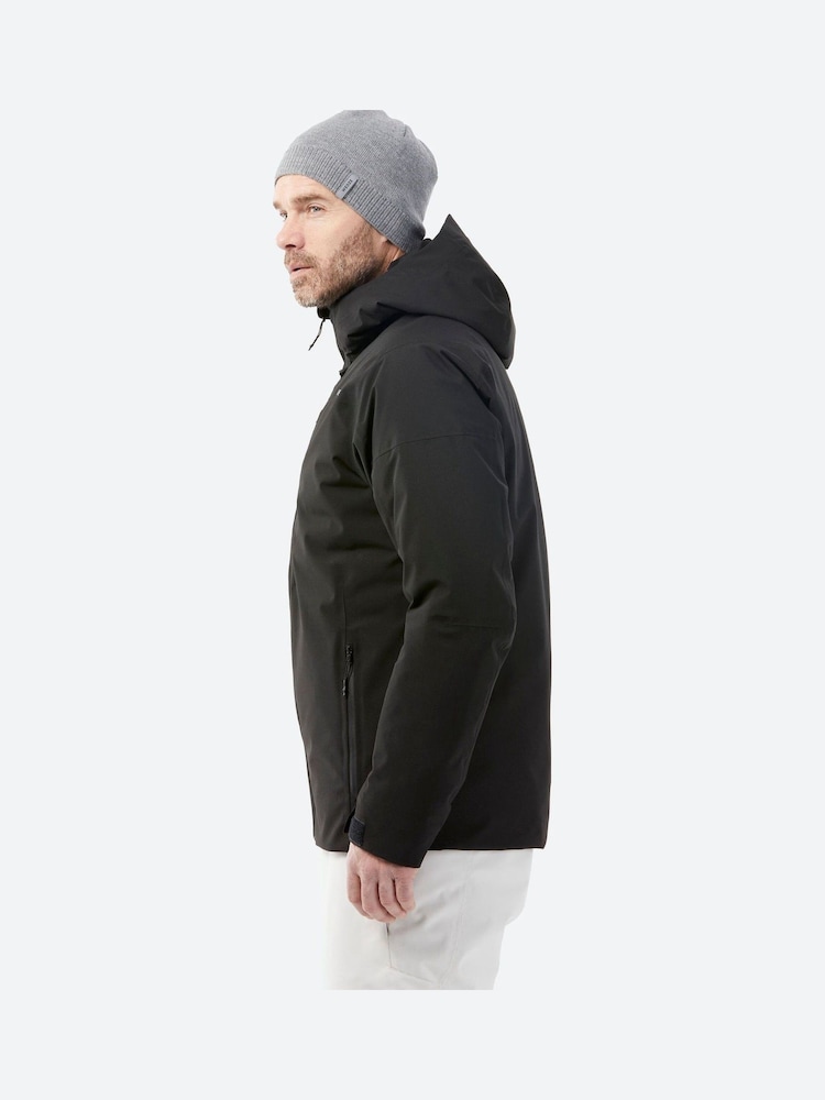 Decathlon Mens Warm Ski 500 Black Jacket - Image 4 of 10