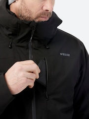 Decathlon Mens Warm Ski 500 Black Jacket - Image 5 of 10