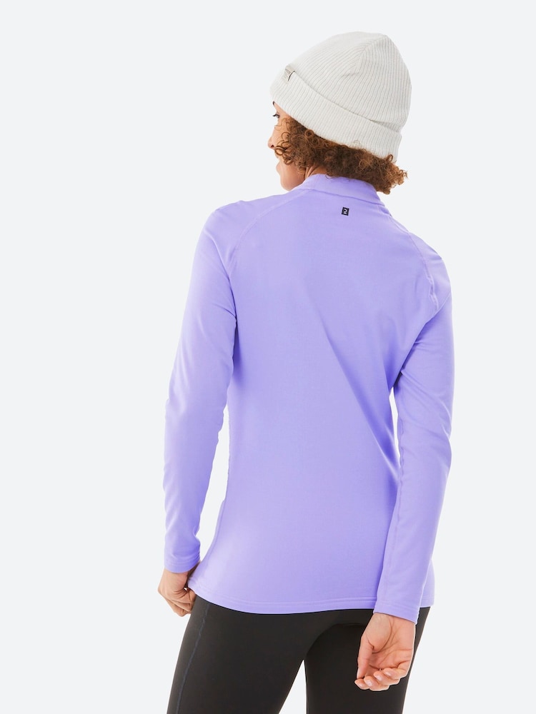 Lila - Decathlon Womens Thermal Base Layer Ski Top - Bild 2 von 5 Lila - Decathlon Womens Thermal Base Layer Ski Top - Bild 2 von 5