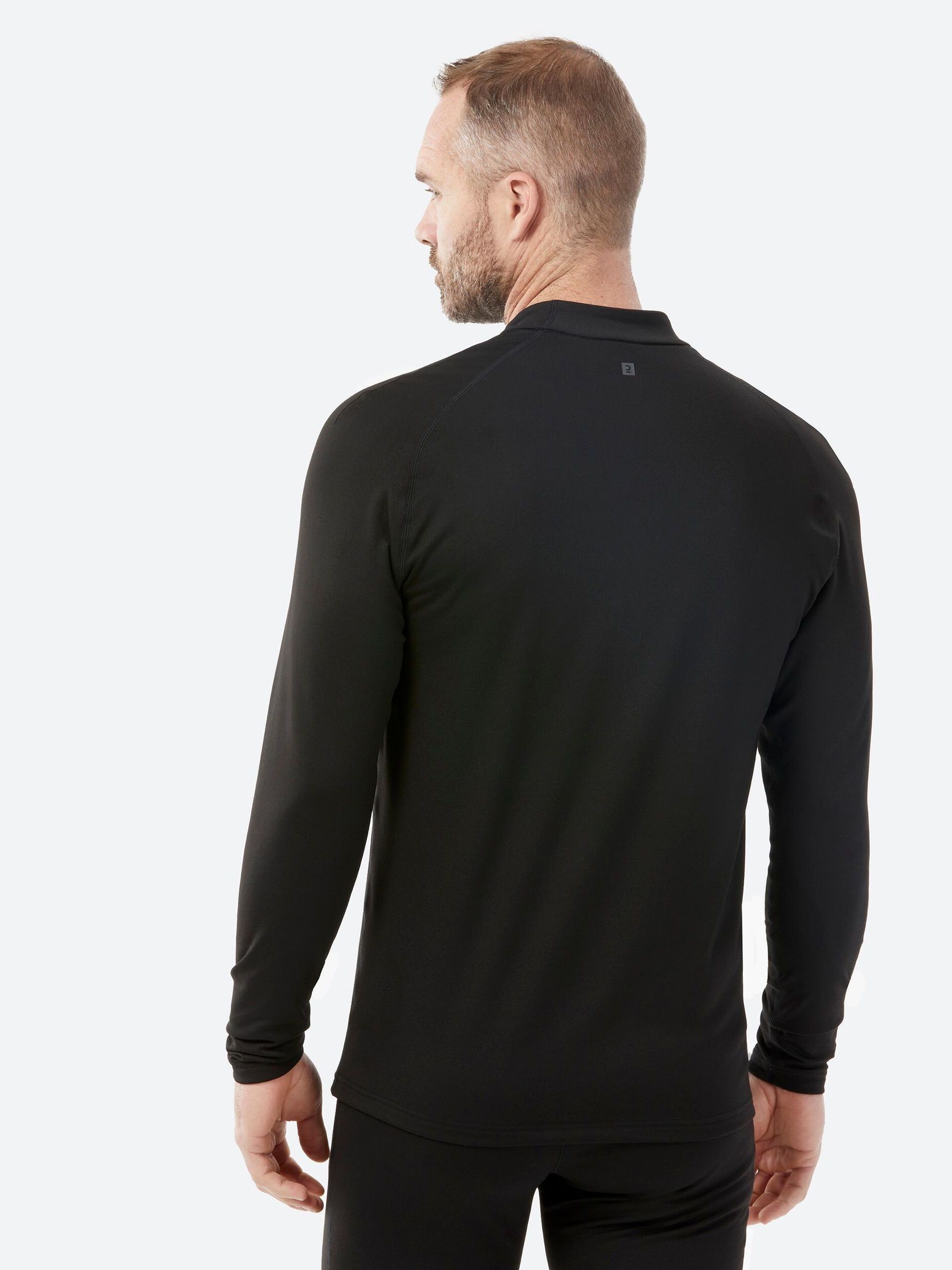 Buy Decathlon Mens Thermal Ski Base Layer Black Top from Next Austria