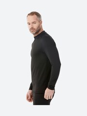 Decathlon Mens Thermal Ski Base Layer Black Top - Image 3 of 7