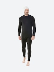 Decathlon Mens Thermal Ski Base Layer Black Top - Image 4 of 7