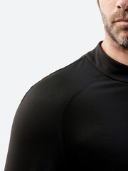Decathlon Mens Thermal Ski Base Layer Black Top - Image 5 of 7
