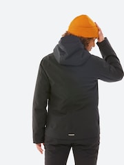 Черный - Женская теплая лыжная куртка Decathlon 500 - Изображение 2 из 9