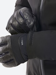 Черный - Женская теплая лыжная куртка Decathlon 500 - Изображение 8 из 9