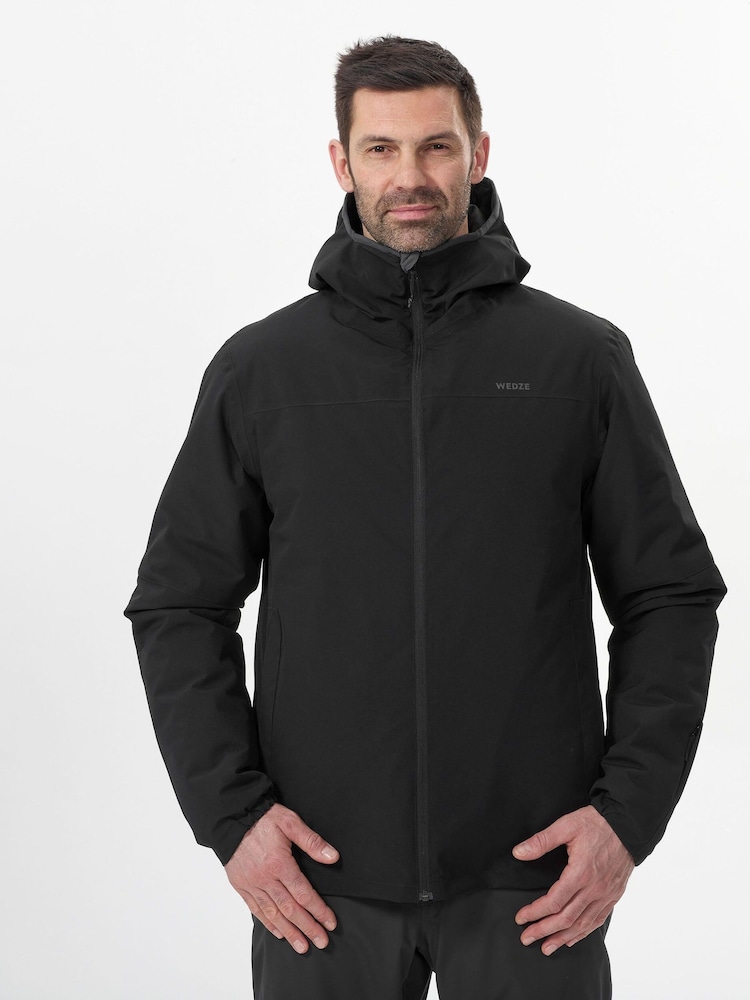 Decathlon Mens Ski 100 Black Jacket - Image 1 of 11