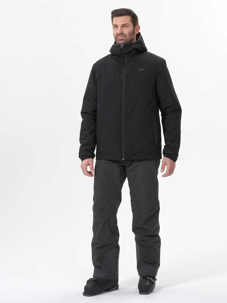 Decathlon Mens Ski 100 Black Jacket - Image 4 of 11