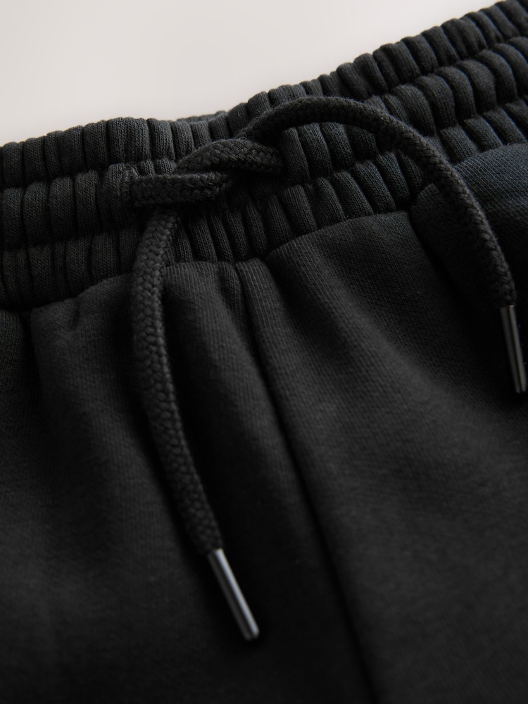 Black Varsity Graphic Joggers (3-16yrs) - Image 3 of 3