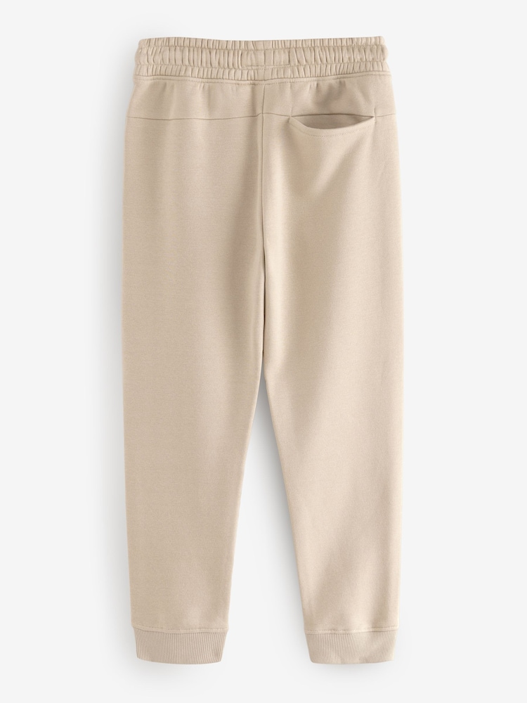 Stone Slim Fit Zip Joggers (3-16yrs) - Image 2 of 4 Stone Slim Fit Zip Joggers (3-16yrs) - Image 2 of 4