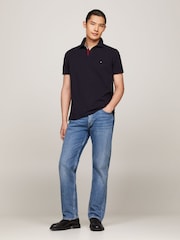 Tommy Hilfiger Blue Regular Fit Flag Polo Shirt - Image 2 of 7