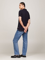 Tommy Hilfiger Blue Regular Fit Flag Polo Shirt - Image 3 of 7