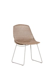 Barker and Stonehouse Natural Pori Garden Side Chair - Image 2 of 7