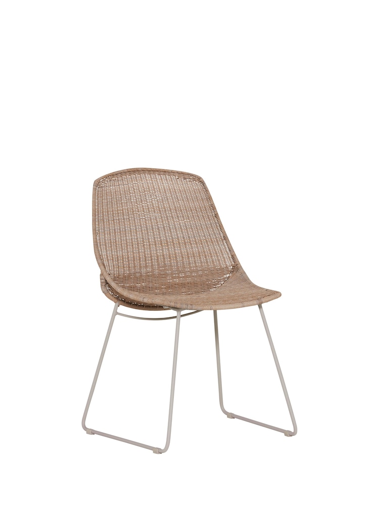 Barker and Stonehouse Natural Pori Garden Side Chair - Image 2 of 7