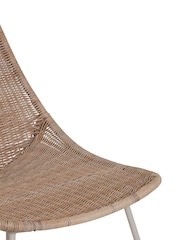 Barker and Stonehouse Natural Pori Garden Side Chair - Image 5 of 7