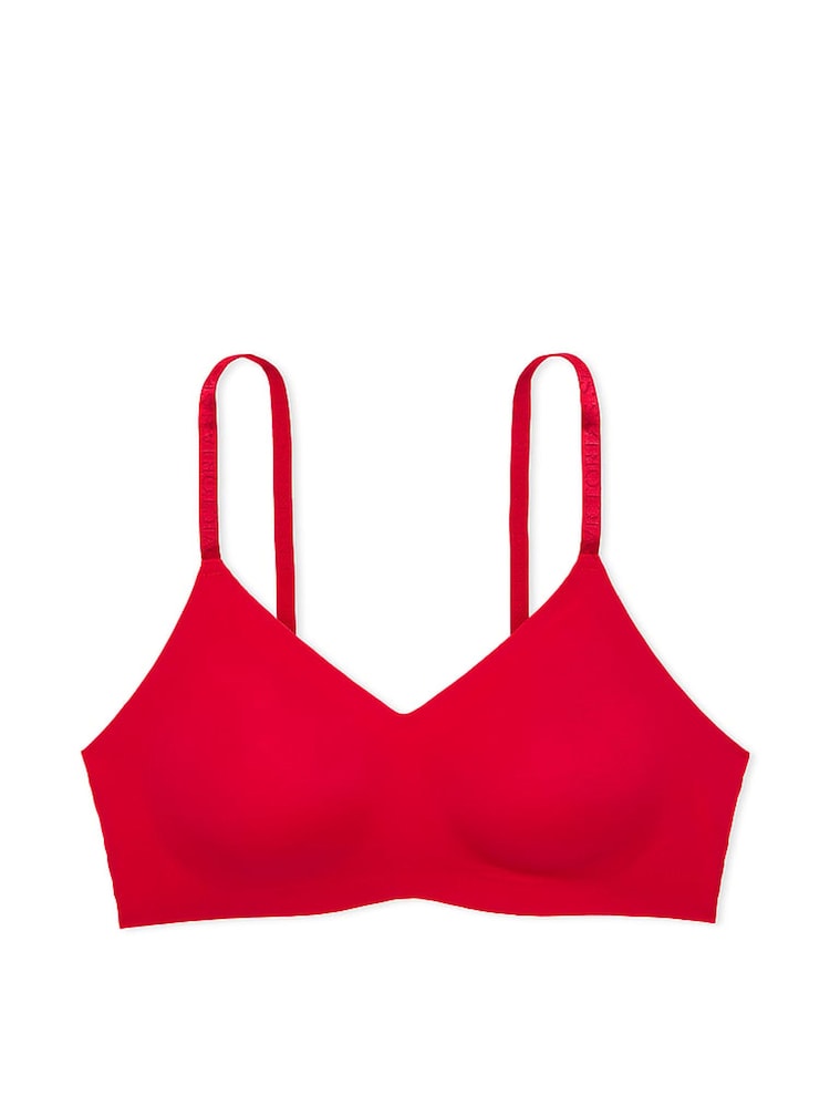 Victoria's Secret Lipstick Red Lightly Lined Lounge Bralette - Image 3 of 3