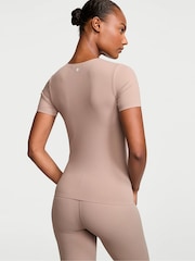 Victoria's Secret Candlelight Rose Nude Elevate™ Stretch T-Shirt - Image 2 of 3
