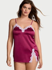 Campari rood - Victoria's Secret - Kanten slipdress - Image 1 of 3