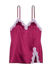 Campari rood - Victoria's Secret - Kanten slipdress - Image 3 of 3