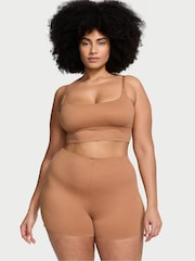 Toffeebruin - Victoria's Secret BODYWEAR By Victoria met FeatherSoft™-innovatie fietsbroek - Image 1 of 3