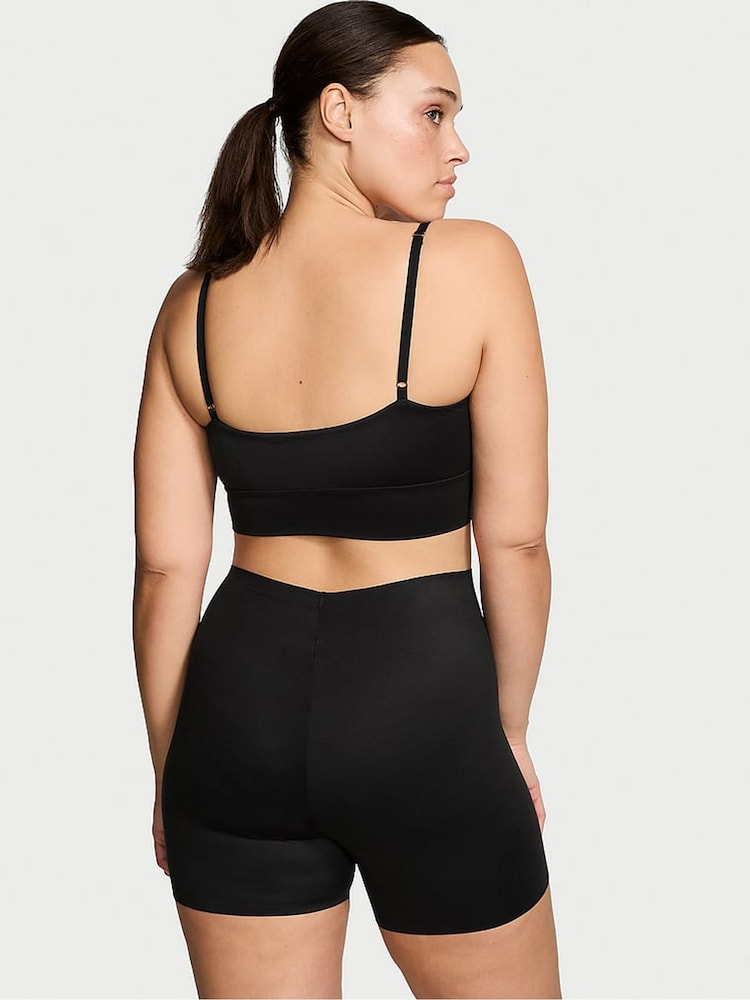 Zwart - Victoria's Secret BODYWEAR By Victoria met FeatherSoft™-innovatie fietsbroek - Image 2 of 3