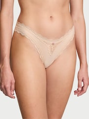 Marzipan huidskleur kanten rand - Victoria's Secret slipjes - Image 1 of 3