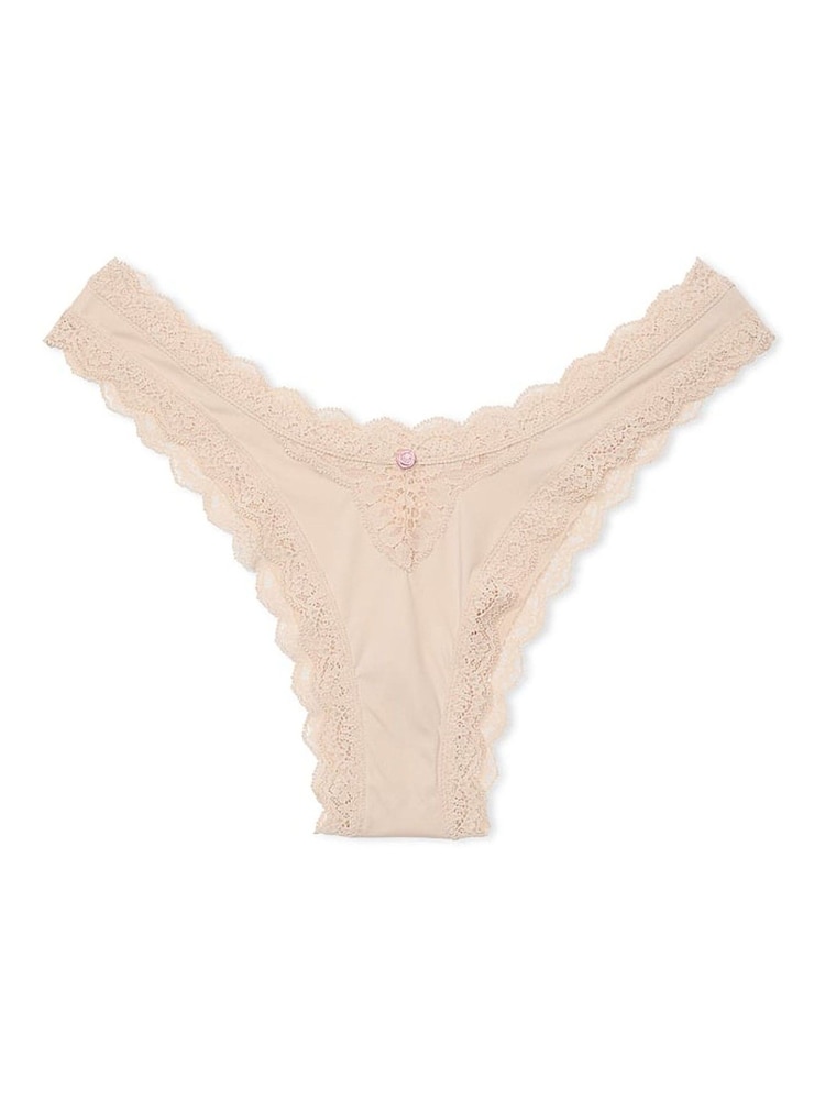 Marzipan huidskleur kanten rand - Victoria's Secret slipjes - Image 3 of 3