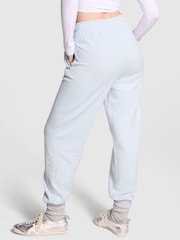 Victoria's Secret PINK Hydrangea Blue Cuffed Diamante Fleece Joggers - Image 2 of 4
