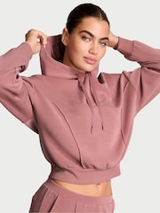 Vintage rozenroze - Victoria's Secret vedergewicht gebreide hoodie - Image 1 of 4