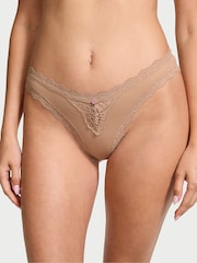 Praline huidskleur kanten rand - Victoria's Secret slipjes - Image 1 of 3
