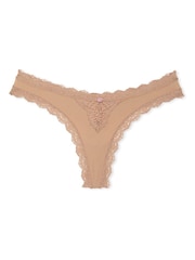 Praline huidskleur kanten rand - Victoria's Secret slipjes - Image 3 of 3