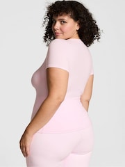 Victoria's Secret PINK Pink Tulip Cotton T-Shirt - Image 2 of 3