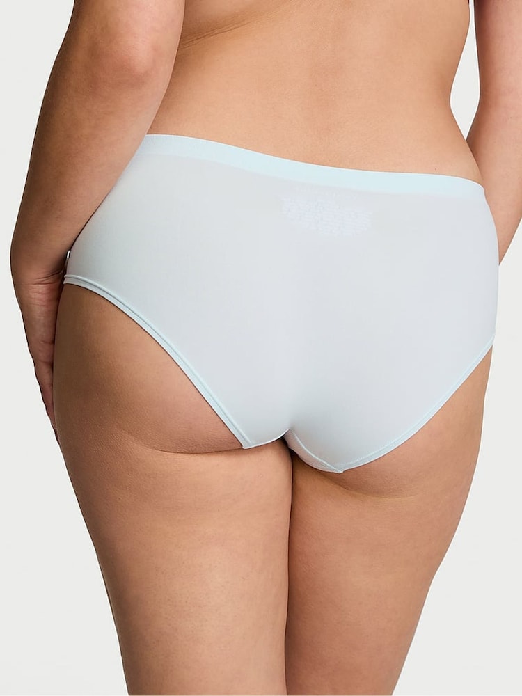 Victoria's Secret Soft Sky Blue Hipster Knickers - Image 2 of 3