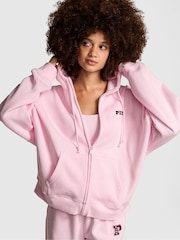 Victoria's Secret PINK Pink Tulip Zip Up Hoodie - Image 1 of 3