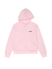 Victoria's Secret PINK Pink Tulip Zip Up Hoodie - Image 3 of 3