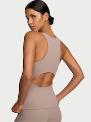 Victoria's Secret Candlelight Rose Nude Elevate™ High Neck Tank Top - Image 2 of 3