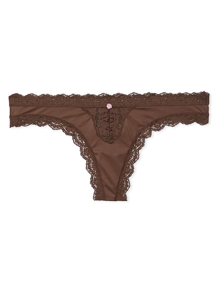 Ganache huidskleur kanten rand - Victoria's Secret slipjes - Image 3 of 3