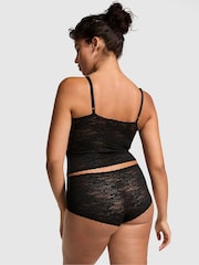 Victoria's Secret PINK Black Lace Tank Top & Knicker Pyjama Set - Image 2 of 3