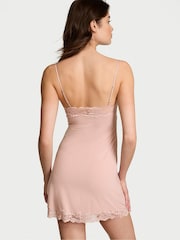 Victoria's Secret Pink Zinc Modal Straight Neck Slip Dress - Image 2 of 4